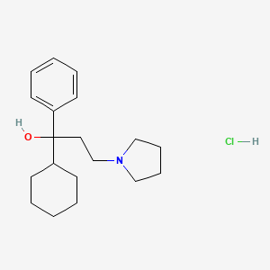 molecular formula C19H30ClNO B1679155 Procyclidine hydrochloride CAS No. 1508-76-5