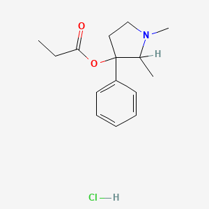 molecular formula C15H22ClNO2 B1679159 Prodilidine hydrochloride CAS No. 3734-16-5