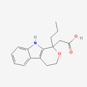 molecular formula C16H19NO3 B1679161 Prodolic acid CAS No. 36505-82-5