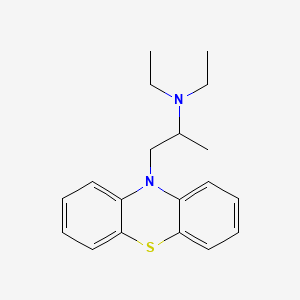 molecular formula C19H24N2S B1679164 ethopropazine CAS No. 522-00-9
