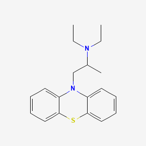 molecular formula C19H24N2S B1679164 Profenamine CAS No. 522-00-9