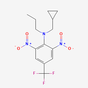 molecular formula C14H16F3N3O4 B1679168 Profluralin CAS No. 26399-36-0
