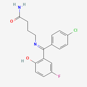 molecular formula C17H16ClFN2O2 B1679169 Progabide CAS No. 62666-20-0