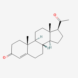 molecular formula C21H30O2 B1679170 孕酮 CAS No. 57-83-0