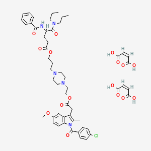 molecular formula C50H62ClN5O12 B1679171 Proglumetacin maleate CAS No. 59209-40-4