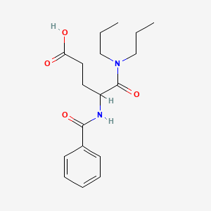 molecular formula C18H26N2O4 B1679172 Proglumide CAS No. 6620-60-6