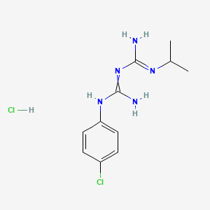 molecular formula C11H17Cl2N5 B1679174 Proguanil Hydrochloride CAS No. 637-32-1