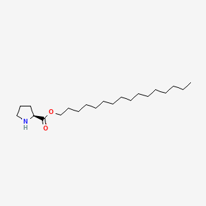 B1679176 Proline cetyl ester CAS No. 97010-18-9