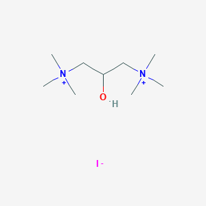 molecular formula C9H26I2N2O B1679177 Prolonium iodide CAS No. 123-47-7