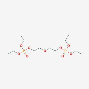 molecular formula C12H28O9P2 B1679197 PEG3-双(膦酸二乙酯) CAS No. 500347-73-9