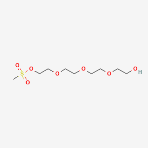 molecular formula C9H20O7S B1679201 11-{(Methylsulfonyl)oxy}-3,6,9-trioxaundecanol CAS No. 65883-12-7