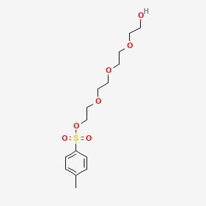 molecular formula C15H24O7S B1679202 2-(2-(2-(2-Hydroxyethoxy)ethoxy)ethoxy)ethyl 4-methylbenzenesulfonate CAS No. 77544-60-6