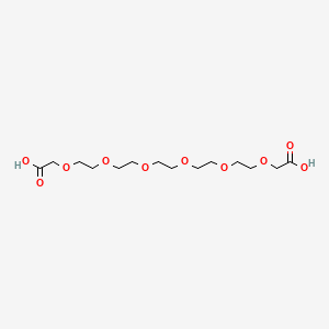 molecular formula C14H26O10 B1679203 Peg6-(CH2CO2H)2 CAS No. 77855-76-6