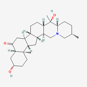 molecular formula C27H43NO3 B1679210 Peiminine CAS No. 18059-10-4