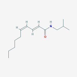molecular formula C14H25NO B1679214 Pellitorine CAS No. 18836-52-7