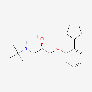 molecular formula C18H29NO2 B1679223 Penbutolol CAS No. 38363-40-5