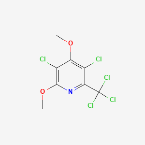 molecular formula C8H6Cl5NO2 B1679226 Penclomedine CAS No. 108030-77-9