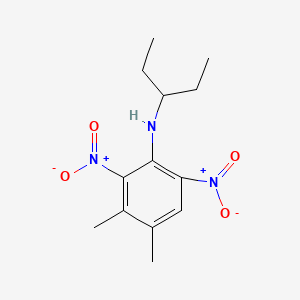molecular formula C13H19N3O4 B1679228 Pendimethalin CAS No. 40487-42-1