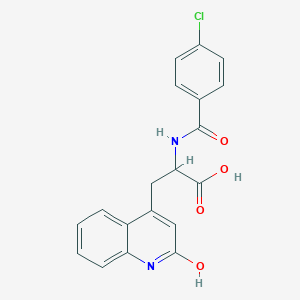 molecular formula C19H15ClN2O4 B1679243 Rebamipide CAS No. 90098-04-7