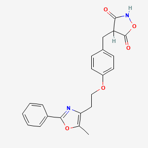 molecular formula C22H20N2O5 B1679258 Reglitazar CAS No. 170861-63-9