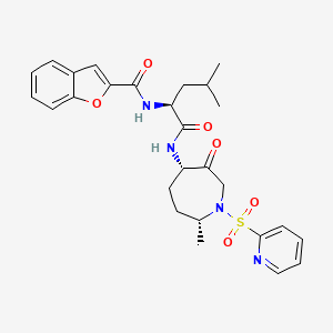 molecular formula C27H32N4O6S B1679260 Relacatib CAS No. 362505-84-8