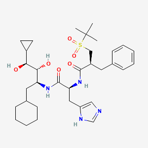 molecular formula C33H50N4O6S B1679268 Remikiren CAS No. 126222-34-2