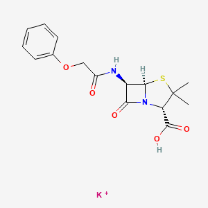 molecular formula C16H17KN2O5S B1679274 Penicillin V Potassium CAS No. 132-98-9