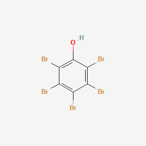 molecular formula C6Br5OH<br>C6HBr5O B1679275 Pentabromophenol CAS No. 608-71-9