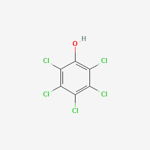 molecular formula C6Cl5OH<br>C6HCl5O B1679276 Pentachlorophenol CAS No. 87-86-5