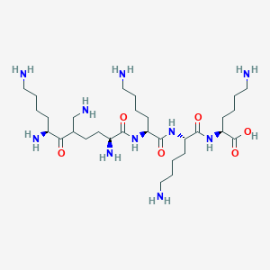 molecular formula C30H62N10O6 B1679285 Pentalysine CAS No. 19431-21-1