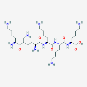 molecular formula C30H62N10O6 B1679285 Lys-lys-lys-lys-lys CAS No. 19431-21-1