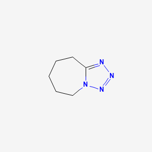 molecular formula C6H10N4 B1679298 Pentetrazol CAS No. 54-95-5