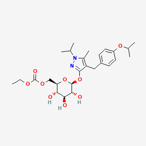 molecular formula C26H38N2O9 B1679304 Remogliflozin etabonate CAS No. 442201-24-3