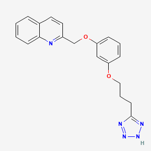 molecular formula C20H19N5O2 B1679312 RG-7152 CAS No. 107813-63-8