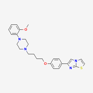 molecular formula C26H30N4O2S B1679315 RGH-1756 CAS No. 207277-37-0