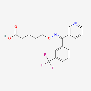 molecular formula C18H17F3N2O3 B1679325 Ridogrel CAS No. 110140-89-1