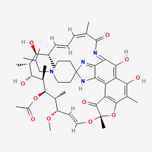 molecular formula C46H62N4O11 B1679326 Rifabutin CAS No. 72559-06-9