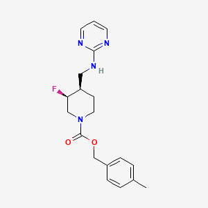 molecular formula C19H23FN4O2 B1679343 Rislenemdaz CAS No. 808732-98-1