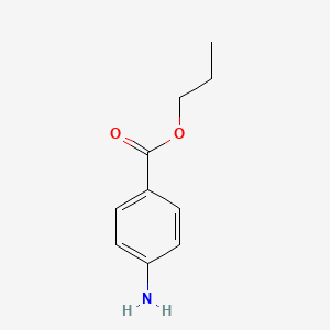 molecular formula C10H13NO2 B1679344 Risocaine CAS No. 94-12-2