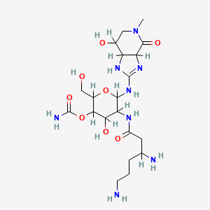 molecular formula C20H36N8O8 B1679346 N-Methylstreptothricin F CAS No. 99237-10-2