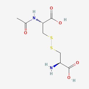 molecular formula C8H14N2O5S2 B1679349 N-(1-Hydroxyethylidene)cystine CAS No. 25779-79-7
