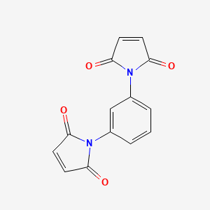 molecular formula C14H8N2O4 B1679350 N,N'-1,3-Phenylenedimaleimide CAS No. 3006-93-7