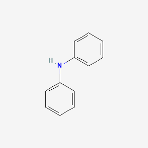 molecular formula C12H11N<br>C6H5NHC6H5<br>C12H11N B1679370 Diphenylamine CAS No. 122-39-4