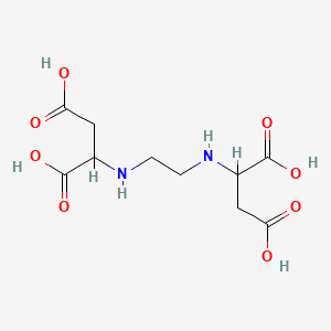 molecular formula C10H16N2O8 B1679374 Trisodium ethylenediamine disuccinate CAS No. 20846-91-7