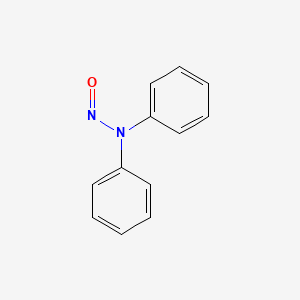 molecular formula C12H10N2O B1679375 N-Nitrosodiphenylamine CAS No. 86-30-6