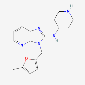 molecular formula C17H21N5O B1679381 Noberastine CAS No. 110588-56-2