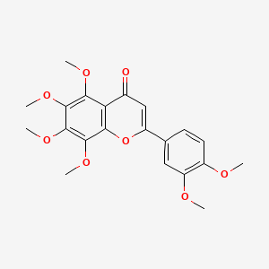 molecular formula C21H22O8 B1679382 Nobiletin CAS No. 478-01-3