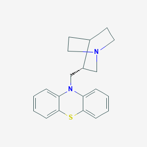 molecular formula C20H22N2S B1679414 (R)-Mequitazine CAS No. 147780-50-5