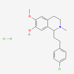 molecular formula C19H23Cl2NO2 B1679426 Ro 04-5595 hydrochloride CAS No. 64047-73-0