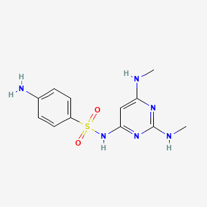 molecular formula C12H16N6O2S B1679427 Ro 04-6790 CAS No. 202466-68-0